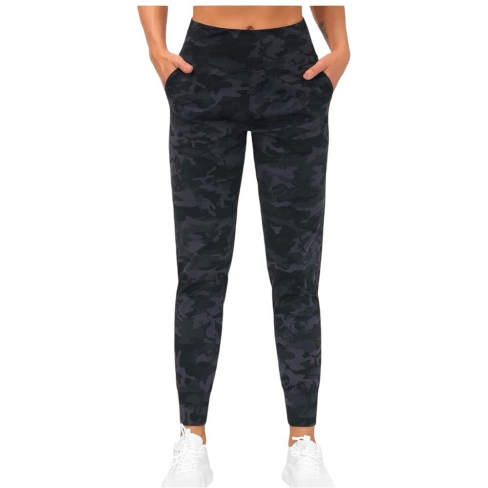 NEW The Gym People Camouflage Joggers Lightweight Tapered Lounge Pants Sz M NWT